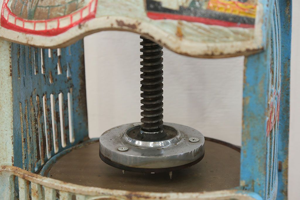 アンティーク雑貨　昭和レトロ 古い手回しかき氷機