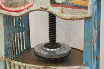 アンティーク雑貨　昭和レトロ 古い手回しかき氷機