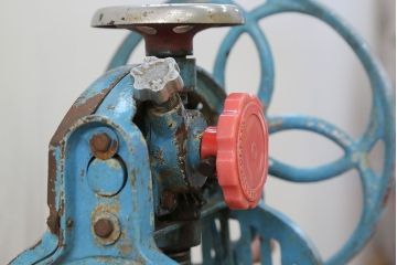 アンティーク雑貨　昭和レトロ 古い手回しかき氷機