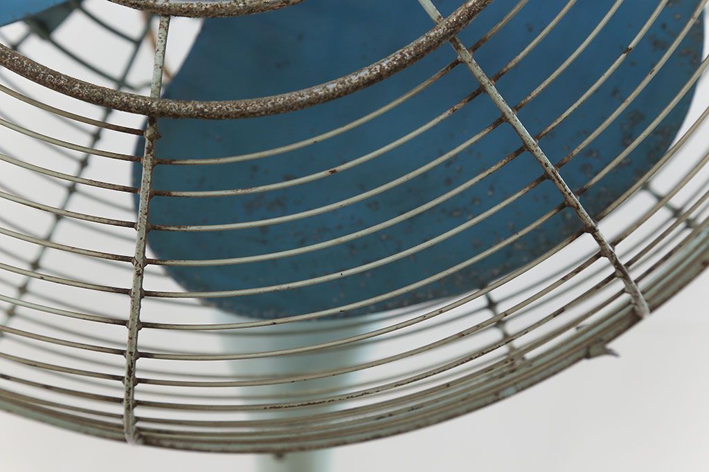 アンティーク雑貨　昭和レトロ 大きなスタンド付き扇風機