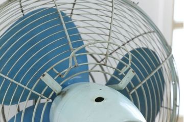 アンティーク雑貨　昭和レトロ 大きなスタンド付き扇風機