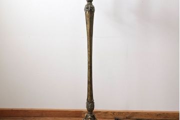 中古(少々歪み有) キャンドル風 フロアスタンド(スタンドライト)