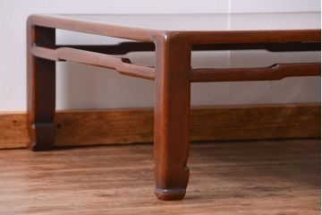 アンティーク家具　古民具・骨董 唐木!古い上質な座卓(テーブル)