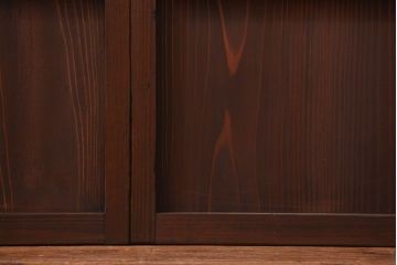 大正ロマン 珍品 菱形模様のガラス障子戸4枚セット(2) (ガラス戸、和風建具)