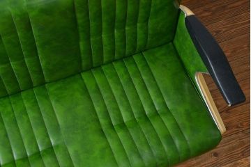 レトロ家具　昭和レトロ 極めて珍しい1960年代 ミッドセンチュリーソファ(ベンチ)