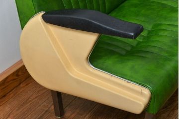 レトロ家具　昭和レトロ 極めて珍しい1960年代 ミッドセンチュリーソファ(ベンチ)