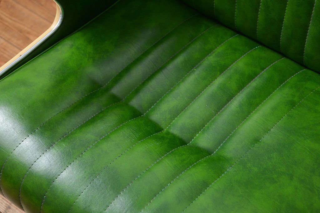 レトロ家具　昭和レトロ 極めて珍しい1960年代 ミッドセンチュリーソファ(ベンチ)