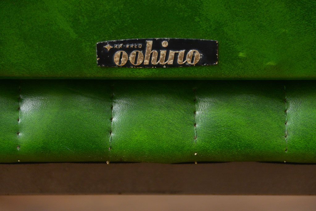 レトロ家具　昭和レトロ 極めて珍しい1960年代 ミッドセンチュリーソファ(ベンチ)