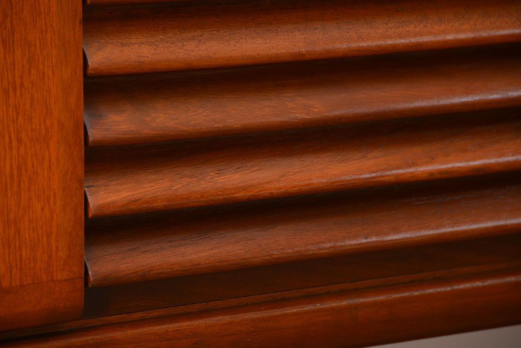 北欧家具 ロングサイズの北欧ビンテージ チーク材 サイドボード(リビングボード、キャビネット)