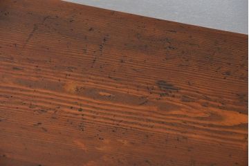 イギリスアンティーク 古材を使ってリメイクしたシンガーミシンテーブル(1)(作業台、机)