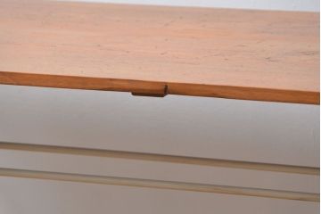 イギリスアンティーク 古材を使ってリメイクしたシンガーミシンテーブル(2)(作業台、机)