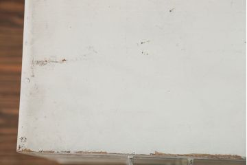 レトロ家具　昭和レトロ ペンキのはげた五段小引き出し