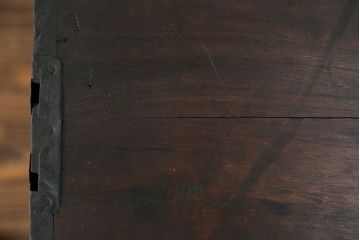 アンティーク家具　古民具・骨董 前面桐材の時代箪笥ローボード(桐箪笥、桐たんす)