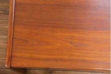 北欧家具 チーク材 北欧ビンテージ スクエア コーヒーテーブル(センターテーブル)