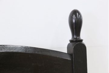 アンティーク家具　大正ロマン 上質な古いナラ材のアームチェア(椅子、イス)