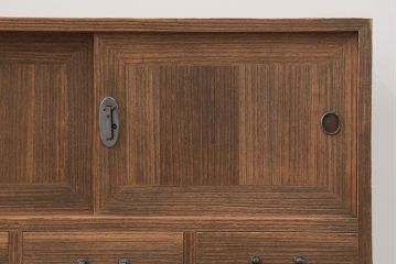 アンティーク家具　アンティーク 古い桐材の小箪笥(チェスト、小引き出し、桐箪笥、桐たんす)