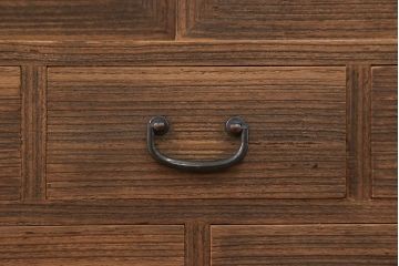 アンティーク家具　アンティーク 古い桐材の小箪笥(チェスト、小引き出し、桐箪笥、桐たんす)