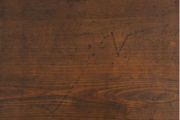 アンティーク家具　古民具・骨董 丸金具の時代箪笥ローボード(2)(ローチェスト)