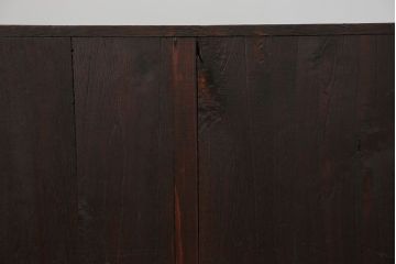アンティーク家具　古民具・骨董 前面桐材の使い込まれた時代箪笥ローボード(ローチェスト、桐箪笥、桐たんす)