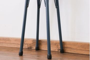 ラフジュ工房オリジナル　アイアンペイントハイスツール(1)(丸椅子、丸イス)