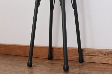 ラフジュ工房オリジナル　アイアンペイントハイスツール(2)(丸椅子、丸イス)