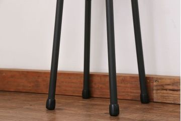 ラフジュ工房オリジナル　アイアンペイントハイスツール(3)(丸椅子、丸イス)