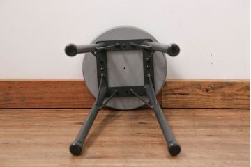 ラフジュ工房オリジナル　アイアンペイントハイスツール(3)(丸椅子、丸イス)