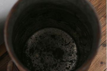 アンティーク雑貨　昭和レトロ 古いアイアンの牛乳缶3個セット(ミルク缶)
