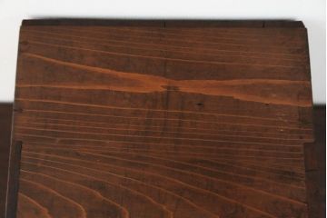 レトロ家具　昭和レトロ 古い木の二段小引き出し