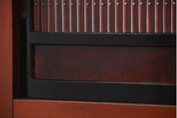 アンティーク家具　古民具・骨董 前面欅材!美しい七尺近江水屋箪笥