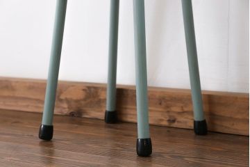 ラフジュ工房オリジナル　アイアンペイントハイスツール(4)(丸椅子、丸イス)