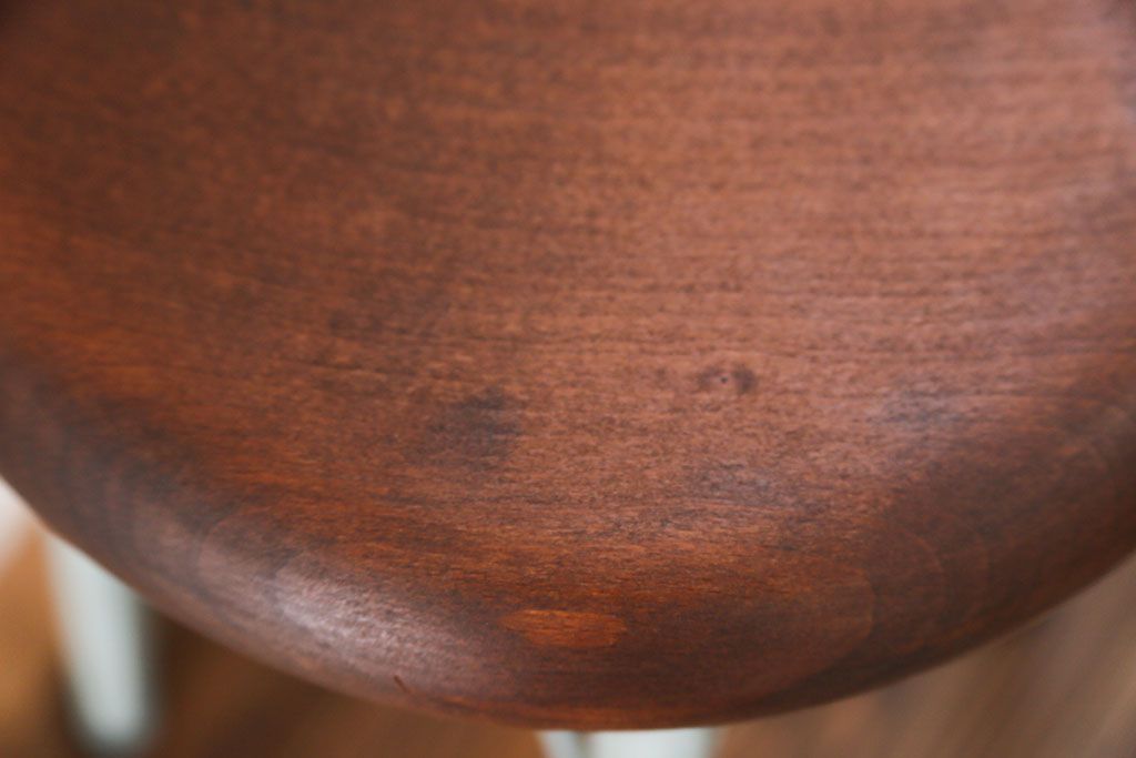 ラフジュ工房オリジナル　アイアンペイントハイスツール(4)(丸椅子、丸イス)