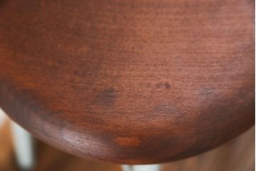 ラフジュ工房オリジナル　アイアンペイントハイスツール(4)(丸椅子、丸イス)