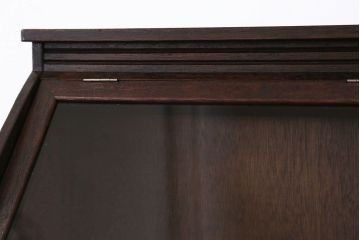 アンティーク家具　アンティーク 引き出し付きの卓上ガラスケース(ショーケース)