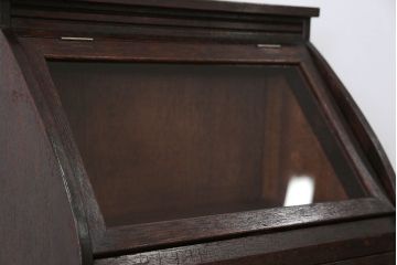 アンティーク家具　アンティーク 引き出し付きの卓上ガラスケース(ショーケース)