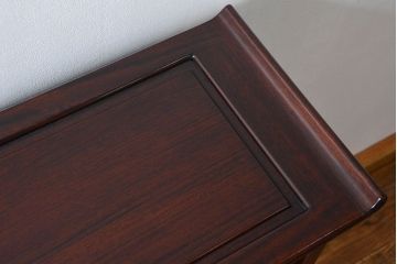 アンティーク家具　古民具・骨董 1970年頃　唐木製の高級茶棚(茶箪笥、飾り棚)