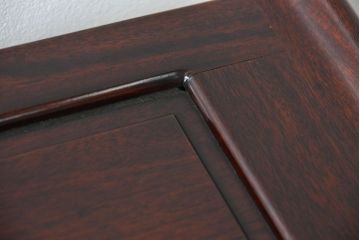 アンティーク家具　古民具・骨董 1970年頃　唐木製の高級茶棚(茶箪笥、飾り棚)