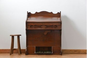 アンティーク雑貨　ジャンク 山葉(ヤマハ)製のアンティークオルガン(日本楽器)