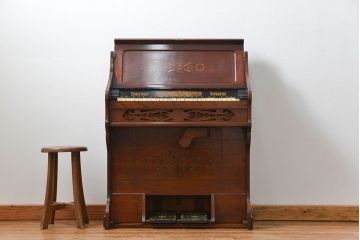 アンティーク雑貨　ジャンク 山葉(ヤマハ)製のアンティークオルガン(日本楽器)