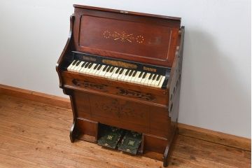 アンティーク雑貨　ジャンク 山葉(ヤマハ)製のアンティークオルガン(日本楽器)