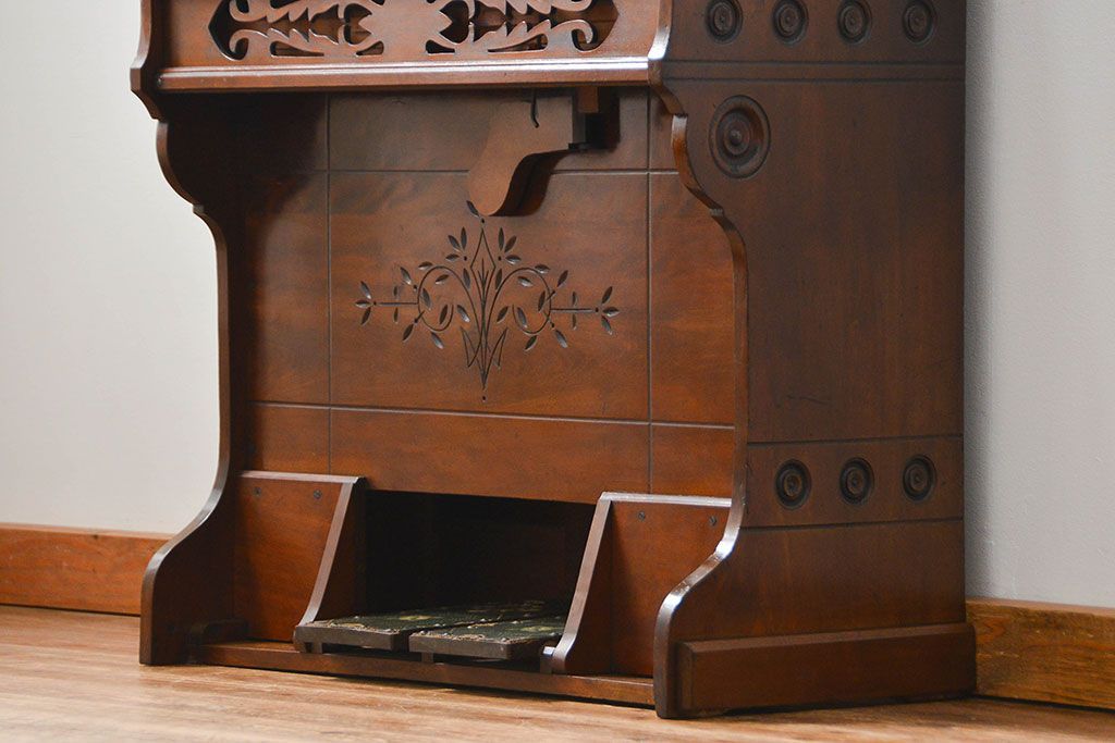 アンティーク雑貨　ジャンク 山葉(ヤマハ)製のアンティークオルガン(日本楽器)