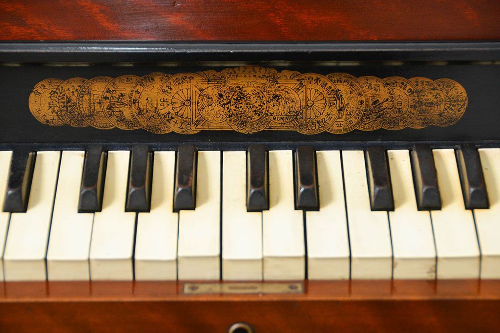 アンティーク雑貨　ジャンク 山葉(ヤマハ)製のアンティークオルガン(日本楽器)