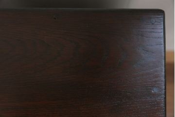 アンティーク雑貨　アンティーク 古いナラ材の木製冷蔵庫