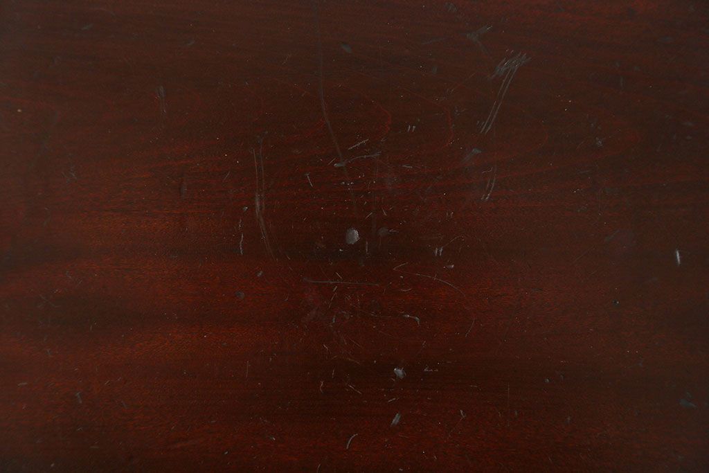 レトロ家具　昭和レトロ 古い木のシンプルなアンティーク三段小引き出し