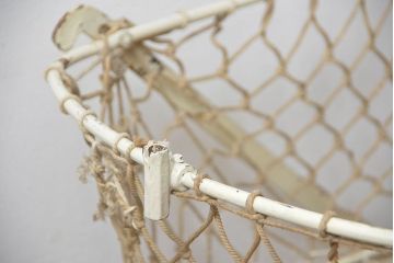 アンティーク家具　フランスアンティーク　小振りなフォールディングベビーベッド