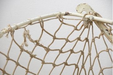 アンティーク家具　フランスアンティーク　小振りなフォールディングベビーベッド