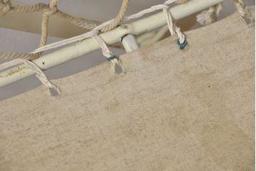 アンティーク家具　フランスアンティーク　小振りなフォールディングベビーベッド