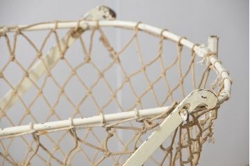 アンティーク家具　フランスアンティーク　小振りなフォールディングベビーベッド