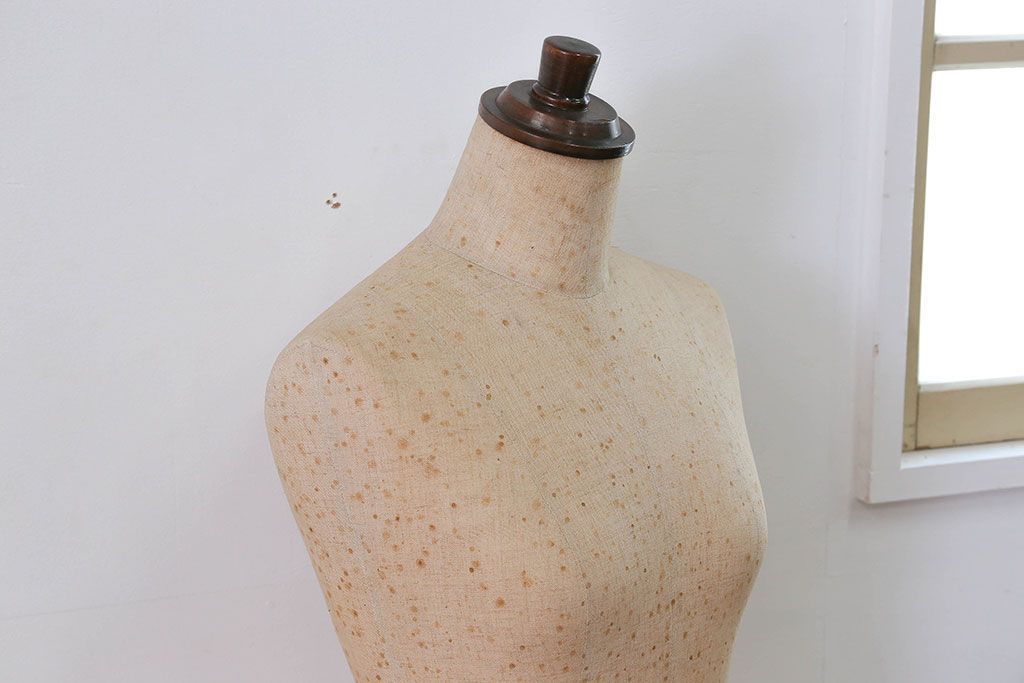 アンティーク雑貨　1960〜70年頃 アンティークトルソー (ハンガー、マネキン)