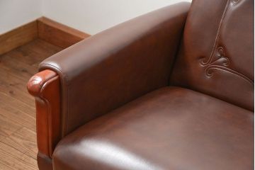 ヴィンテージ家具　ビンテージ　1960〜70年代　おしゃれな2人掛けソファ